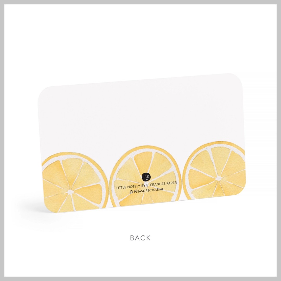 E. Frances Paper Little Notes-Lemon - Image 2