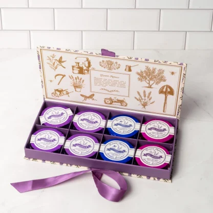 123 Farm Lavender Shower Steamers 8-Pack - Spa Aromatherapy Gift Set - Image 3