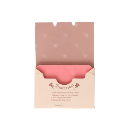 123 Farm Paper Soap Rose Scent - Image 3