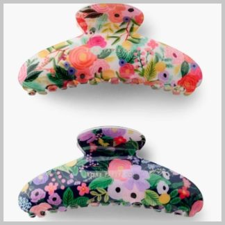 Rifle Paper Garden Party Large Claw Clip Set of 2