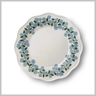 Rifle Paper Hydrangea Dinner Plates Set of 4
