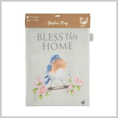 Garden Flag "Blue Bird"