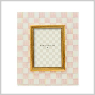 MacKenzie-Childs Rosy Check 5x7 Frame