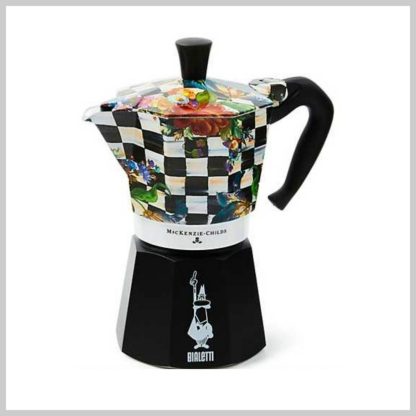 Mackenzie-Childs Courtly Flower Market 6 Cup Moka Express