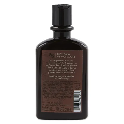 European Soaps Men's No. 63 Body Lotion - Image 3