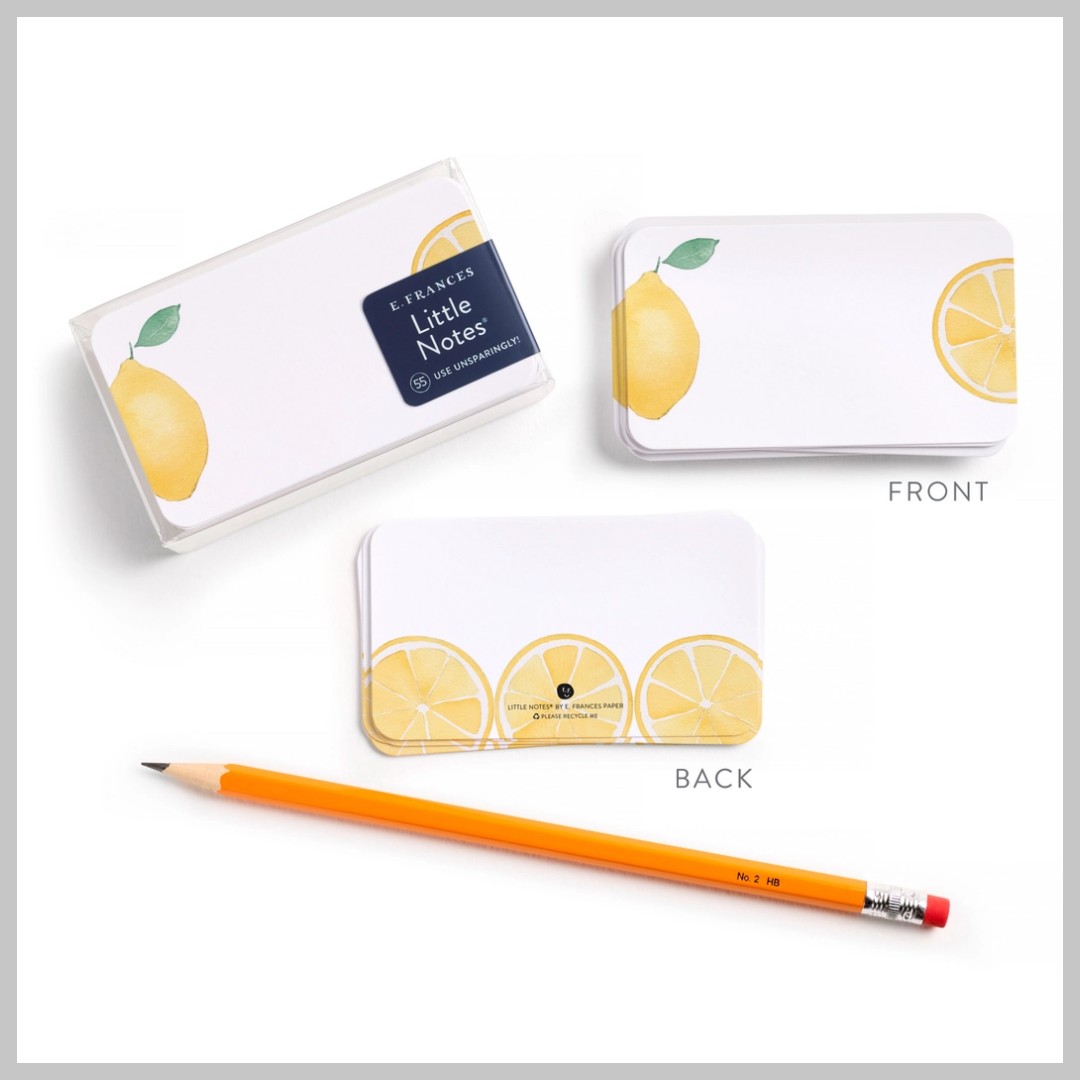 E. Frances Paper Little Notes-Lemon - Image 4