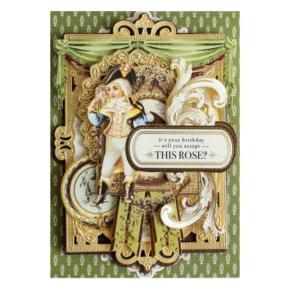 Anna Griffin Craft-Beaux Regards Collage Card Toppers - Image 2