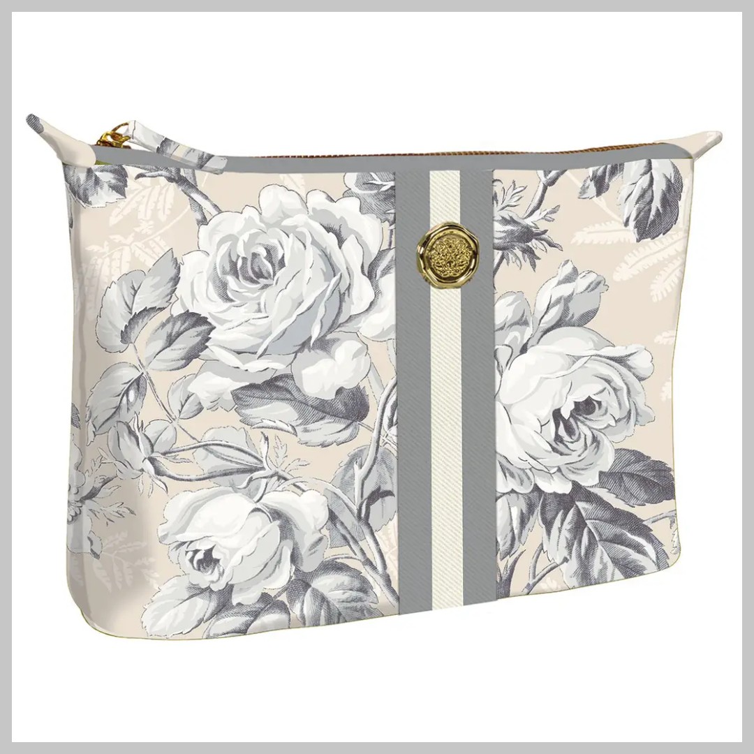 Anna Griffin Faded Rose Large Cosmetic Bag