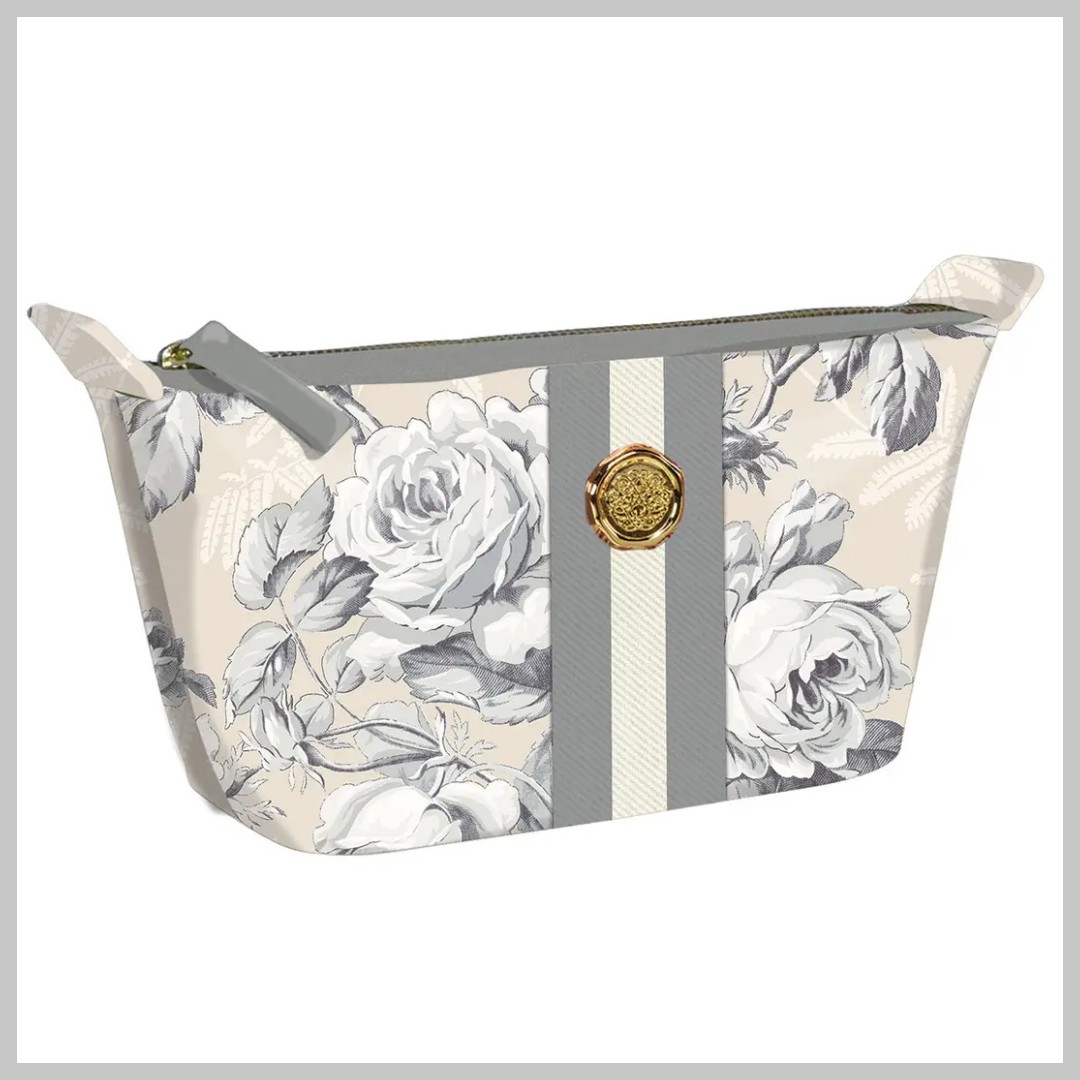 Anna Griffin Faded Rose Small Cosmetic Bag