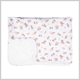 Little Wren Baby Blanket "Little Forest"