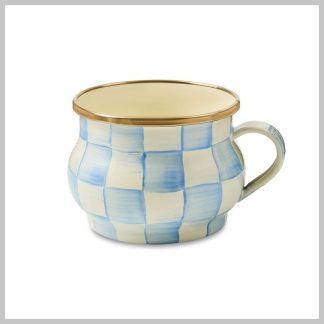 MacKenzie-Childs Sky Check Teacup