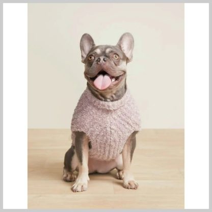 Barefoot Dreams CozyChic Vintage Rose Pet Sweater-Medium