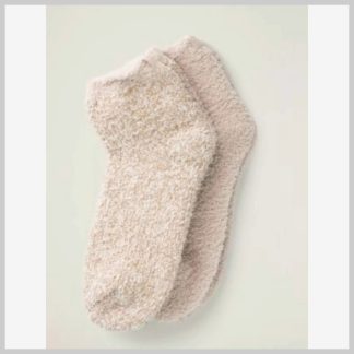 Barefoot Dreams CozyChic Women's Tennis Sock-Dusty Rose