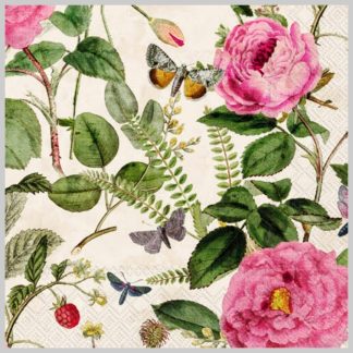 Boston International Mette Cream Lunch Napkins