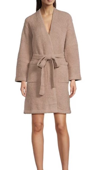 Barefoot Dreams Cozychic Solid Robe Willow L-XL