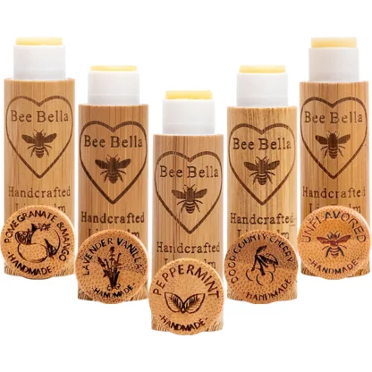 Bee Bella - Five Pack of Lip Balm - Image 2