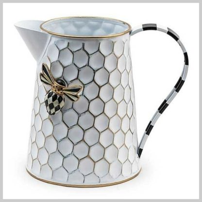 MacKenzie-Childs Honeycomb Tin Watering Can