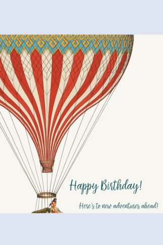 Birthday - P. Flynn Deigns "Happy Birthday! Here's to New Adventures Ahead!"