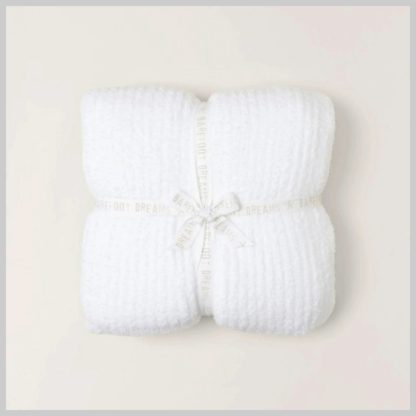 Barefoot Dreams CozyChic Bed Blanket White-Queen