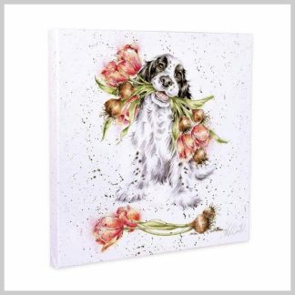 Wrendale Canvas "Blooming with Love"