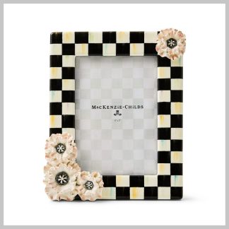 MacKenzie-Childs Blush Poppy 5x7 Frame