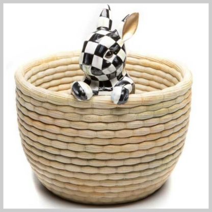 MacKenzie-Childs Bunny Buddy Basket