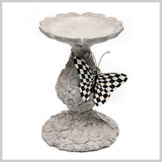 MacKenzie-Childs Naturals Pillar Candle Holder Short