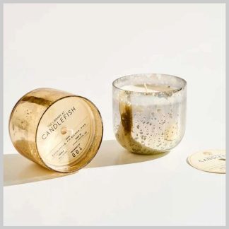 Candlefish - No. 1 Mercury Candle 8 oz (Silver)