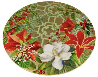 Caspari Christmas Garden Placemat