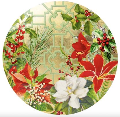 Caspari Christmas Garden Placemat