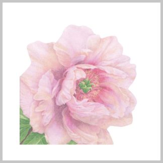 Caspari Blush-Die-Cut Party Size Napkin