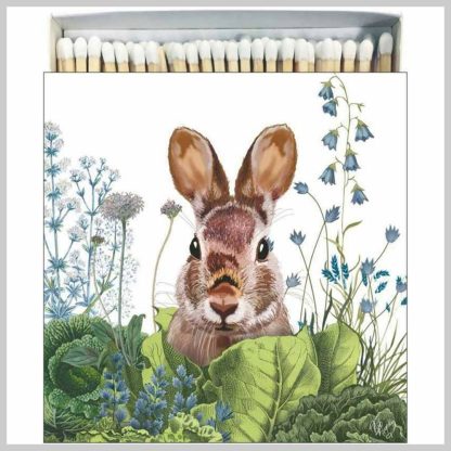 Square Boxed Matches "Chou-Chou Bunny"