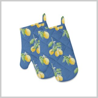 Mahogany Citrus Oven Mitts Set of 2