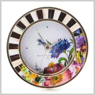 MacKenzie-Childs Flower Market Desk Clock