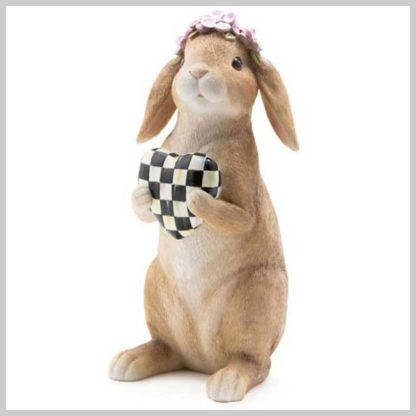 MacKenzie-Childs Courtly Check Rabbit