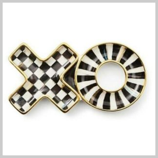 MacKenzie-Childs Courtly Check XO Dish