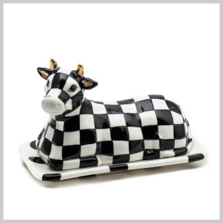 MacKenzie-Childs Cow Creamery Butter Dish