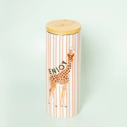 Yvonne Ellen Giraffe Storage Jar (Large)