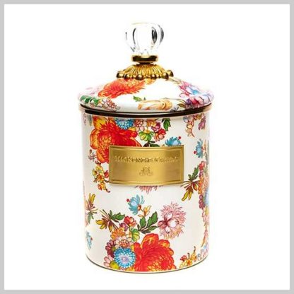 Mackenzie-Childs Flower Market Medium Canister