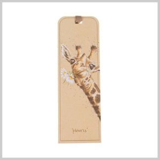Wrendale Bookmark "Flowers Giraffe"