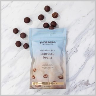 French Broad Chocolate - Dark Chocolate-Covered Espresso Beans - 6oz