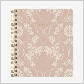 Nouveau Blossom Peach Weekly Planner