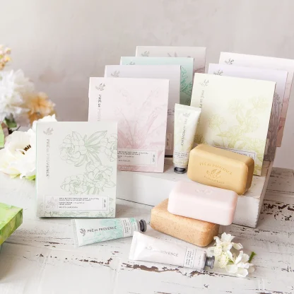 European Soaps Luxurious Pairings Gift Sets - White Gardenia - Image 2