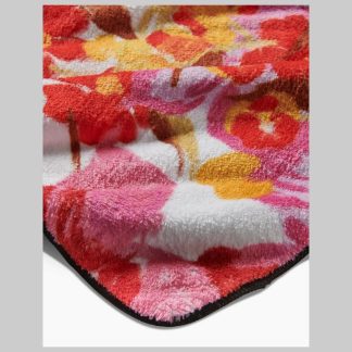 Geometry Plush Dog Towel-Pup Florals