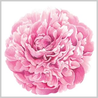 Hester & Cook Die-Cut Peony Placemat