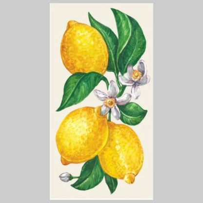 Hester & Cook Lemons Guest Napkins