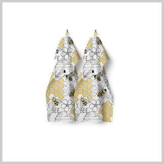Mahogany Honey Bee kitchen Towel