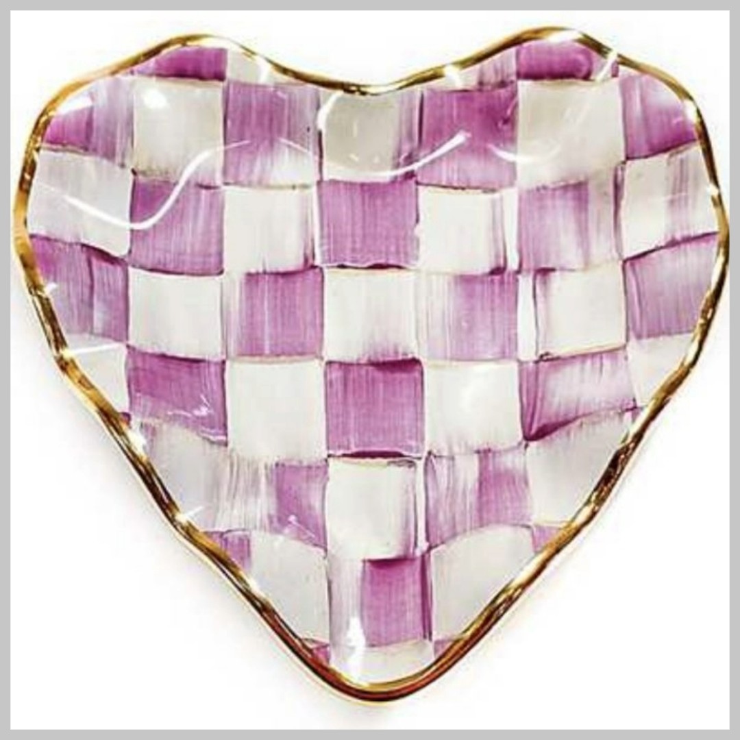 MacKenzie-Childs Hope Heart Plate