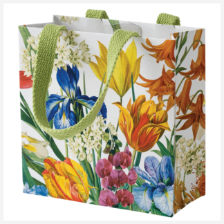 Caspari Small Gift Bag-Redoute Floral