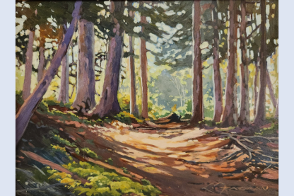 Lynne Fearman "Forest Light, Port Angeles"